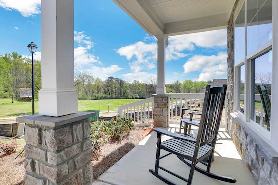 Image of New Homes in Flowery Branch, Georgia at Cambridge built by Eastwood Homes