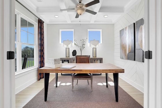 Image of New Homes in Flowery Branch, Georgia at Cambridge built by Eastwood Homes