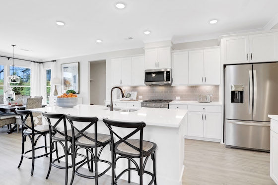 Image of New Homes in Flowery Branch, Georgia at Cambridge built by Eastwood Homes
