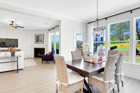 Image of New Homes in Flowery Branch, Georgia at Cambridge built by Eastwood Homes