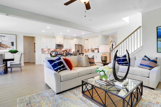 Image of New Homes in Flowery Branch, Georgia at Cambridge built by Eastwood Homes