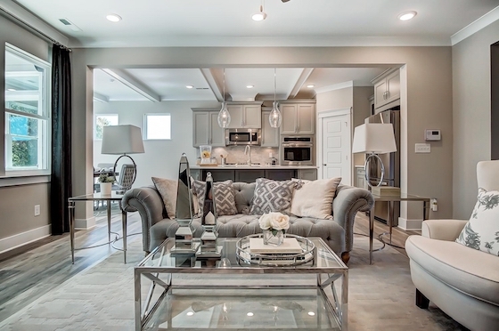 Image of New Homes in Flowery Branch, Georgia at Cambridge built by Eastwood Homes
