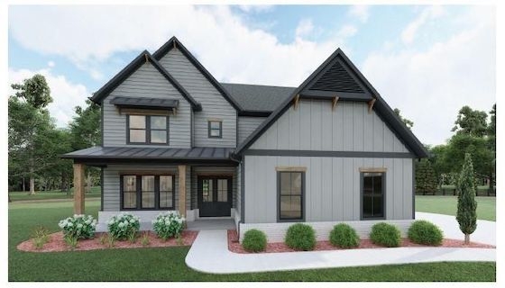 Image of New Homes in Forsyth County, Georgia built by David Patterson Homes in the New Home Community of Long Hollow Landing!