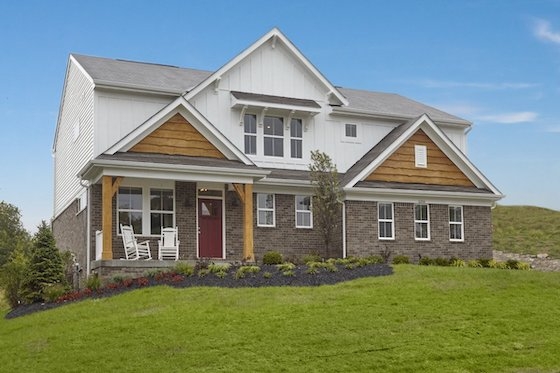 Image of New Homes in Braselton, Georgia built by Fischer Homes in the New Home Community of The Reserve at Liberty Park!