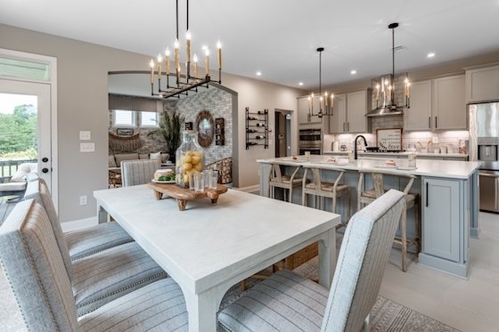 Image of New Homes in Braselton, Georgia built by Fischer Homes in the New Home Community of The Reserve at Liberty Park!