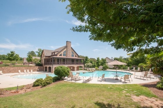 Image of New Homes in Braselton, Georgia built by Fischer Homes in the New Home Community of The Reserve at Liberty Park!