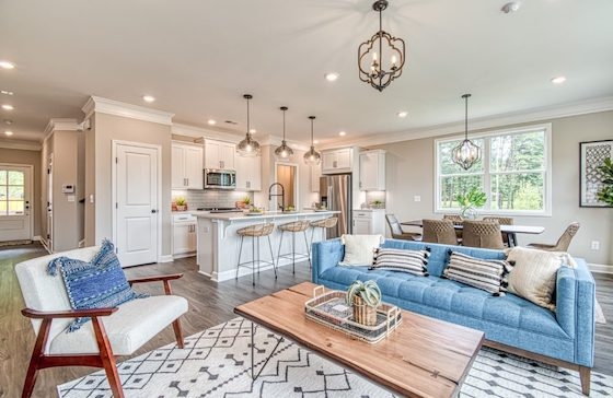 Image of Townhomes at East Park Village in Kennesaw built by Traton Homes