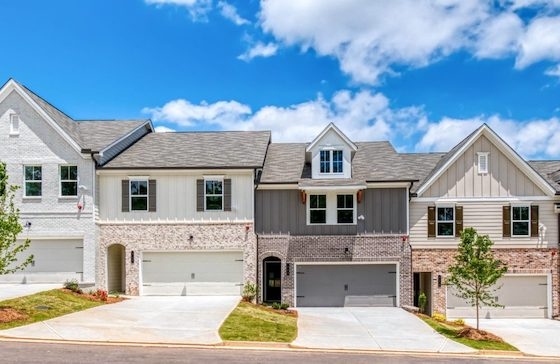 Image of Townhomes at East Park Village in Kennesaw built by Traton Homes