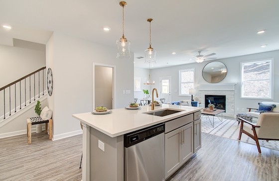 Image of Townhomes at East Park Village in Kennesaw built by Traton Homes
