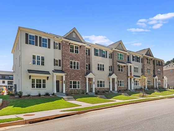 Image of Luxury townhomes in the heart of downtown Kennesaw