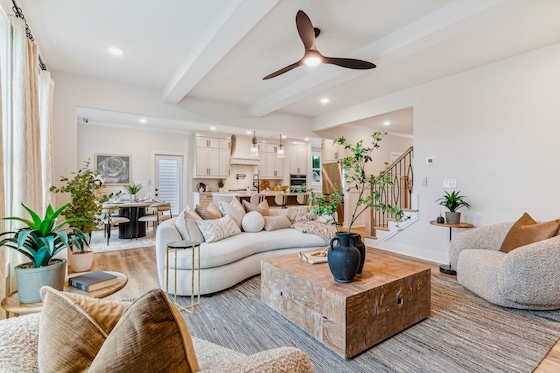Image of New Homes in Buford built by SPI Homes in the new home community of Hosch Reserve.
