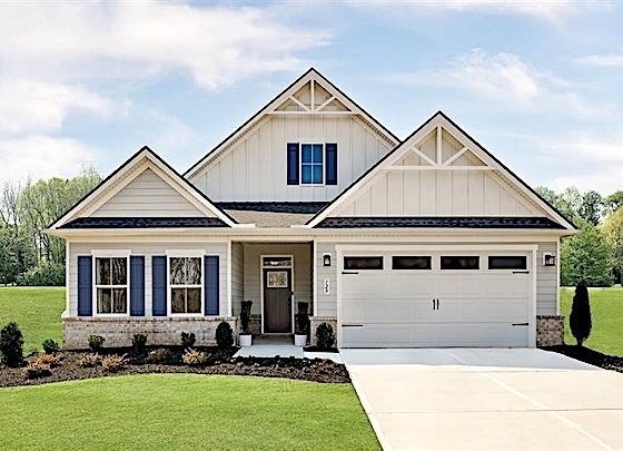 Image of New Homes for Active Adult in McDonough, Georgia built by Ryan Homes in the Active Adult 55+ New Home Community of Newberry 55+!