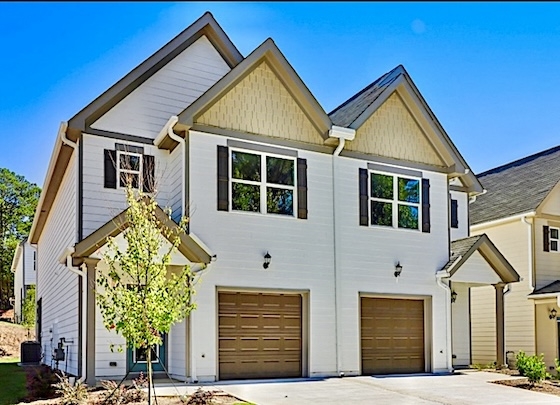 Image of New Homes in Atlanta, Georgia built by CityScape Communities in the New Home Community of SouthTown at Browns Mill!
