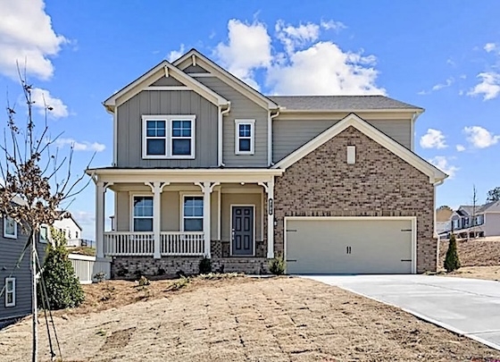 Image of New Homes in Euharlee, Georgia built by Taylor Morrison in the New Home Community of Heritage River!