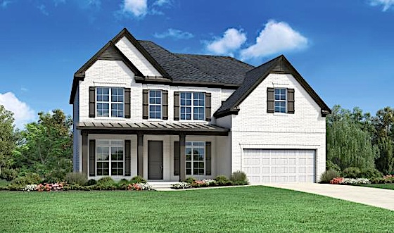 Image of New Homes in Forsyth County, Georgia built by Toll Brothers in the New Home Community of Southbrooke!