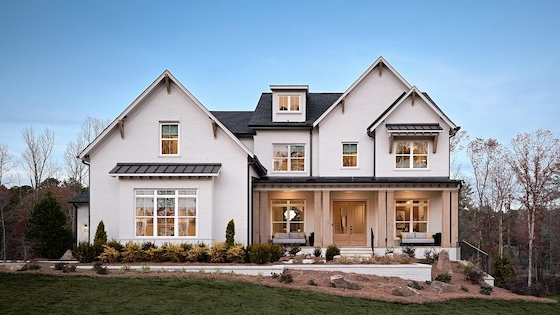 Image of New Homes in Forsyth County, Georgia built by Toll Brothers in the New Home Community of Westover!