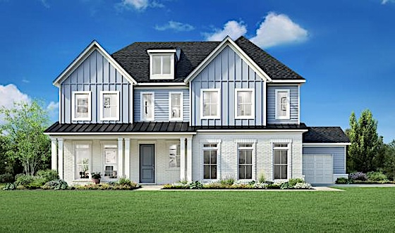 Image of New Homes in Forsyth County, Georgia built by Toll Brothers in the New Home Community of Westover!