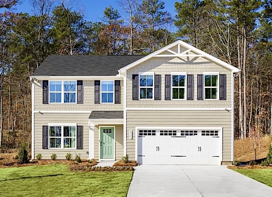 Image of New Homes in Winston, Georgia built by Ryan Homes in the New Home Community of St. Andrews!
