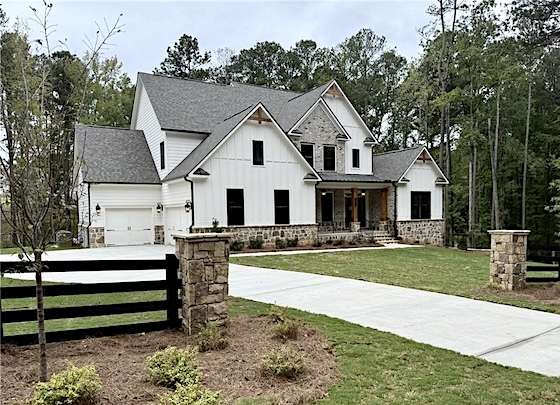 Image of New Homes in Acworth, Georgia built by Kerley Family Homes in the New Home Community of Ford Landing!