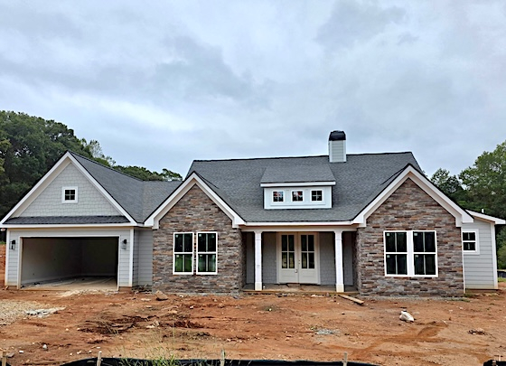 Image of New Homes in Statham, GA built by Vision Home Crafters in the New Home Community of Madison Oaks!