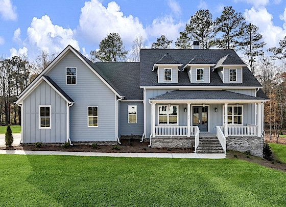 Image of New Homes in Walton County, Georgia built by Vision Home Crafters in the New Home Community of Old Town Estates!