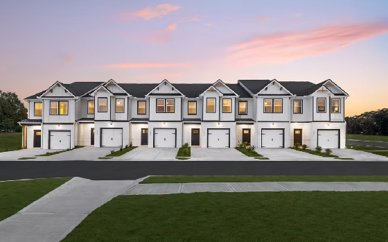 Image of New Homes in Gainesville, Georgia built by Dream Finders Homes in the New Home Community of The Grove at Mundy Mill!