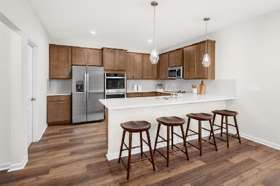 Image of  New Homes in Jackson, Georgia built by Dream Finders Homes in the New Home Community of The Woodlands Preserve!