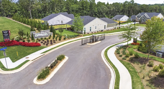 Image of New Homes for Active Adults in Dallas, Georgia built by Fischer Homes in the Active Adult 55+ New Home Community of Easton Park!