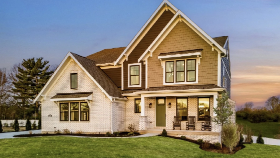 Image of New Homes in Canton, Georgia built by Fischer Home sin the New Home Community of Governor's Preserve