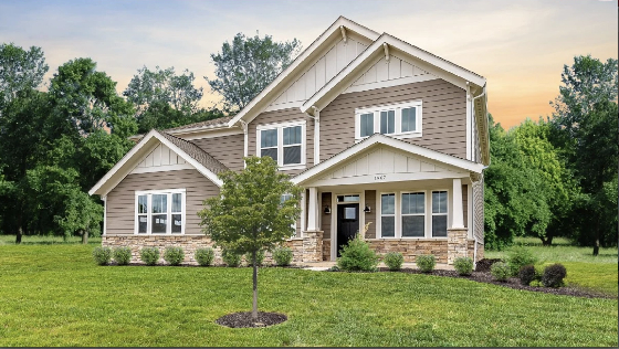 Image of  New Homes in Dallas, Georgia built by Fischer Homes in the New Home Community of Pickens Bluff!