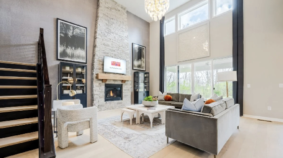 Image of New Homes in Canton, Georgia built by Fischer Homes in the New Home Community of Woodberry!