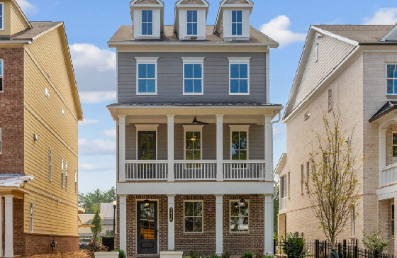 Image of New Homes in Smyrna, Georgia built by Traton Homes in the New Home Community of Archer Field!
