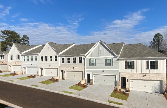 Image of New Homes in Mableton, Georgia built by Traton Homes in the New Home Community of Wilkins Walk!