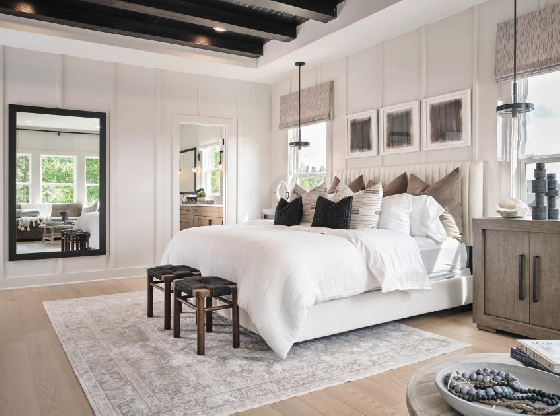 Image of New Homes in Woodstock, Georgia built by Toll Brothers in the New Home Community of Holly Farm!