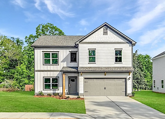 Image of New Homes in Carrollton, Georgia built by Smith Douglas Homes in the New Home Community of Summerfield Place!