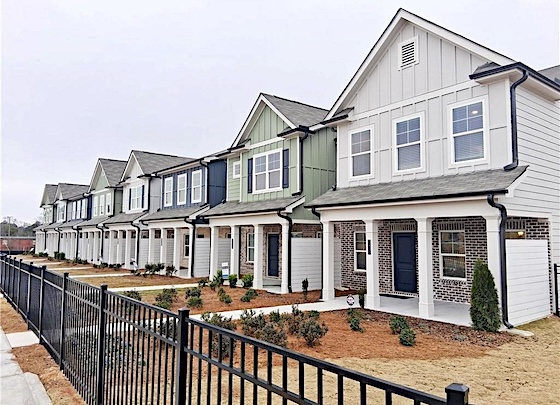 Image of New Homes in Loganville, Georgia built by Rockhaven Homes in the New Home Community of Lake Carlton!