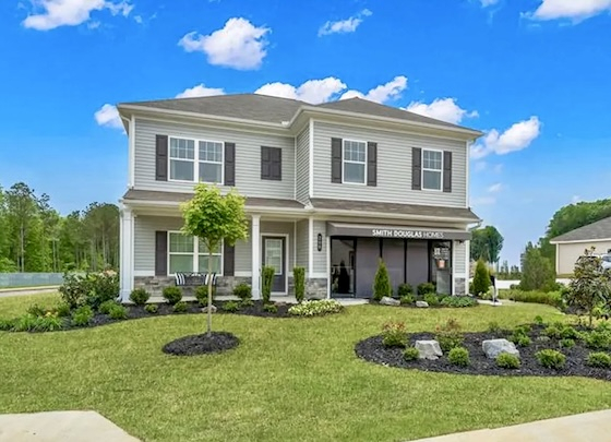 Image of New Homes in Calhoun, Georgia built by Smith Douglas Homes in the New Home Community of Sycamore Crest!