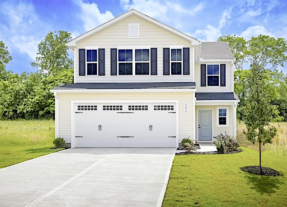 Image of New Homes in Union City, Georgia built by Ryan Homes in the New Home Community of Oakwood Trace!