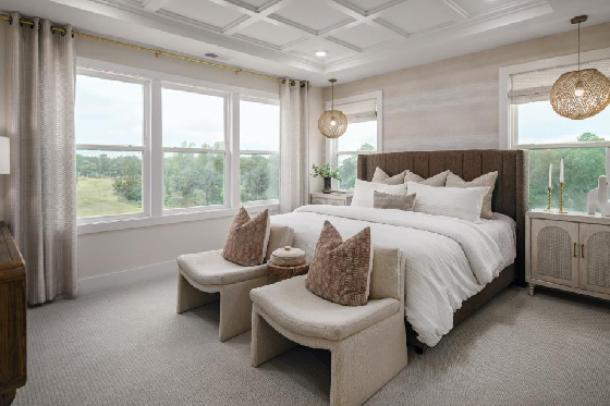 Image of New Homes in Chamblee, Georgia built by Toll Brothers in the New Home Community of Silverton!