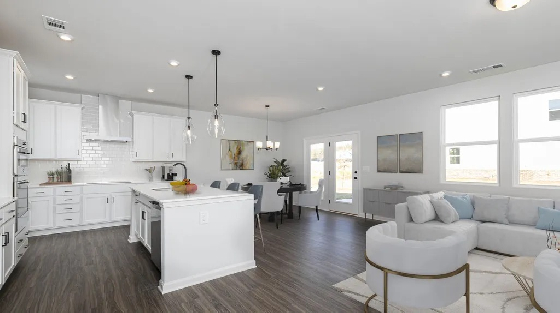 Image of New Homes in Powder Springs, Georgia built by Stanley Martin Homes in the New Home Community of Croftside Single-Family Homes!