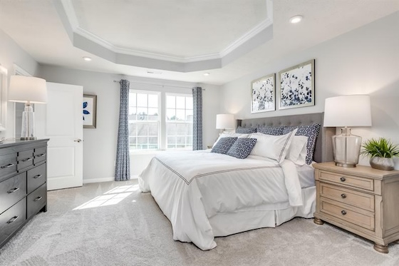 Image of New Homes in Lawrenceville, Georgia built by Ryan Homes in the New Home Community of Alexander Towns!