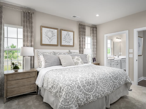 Image of New Homes for Active Adult in McDonough, Georgia built by Ryan Homes in the Active Adult 55+ New Home Community of Newberry 55+!