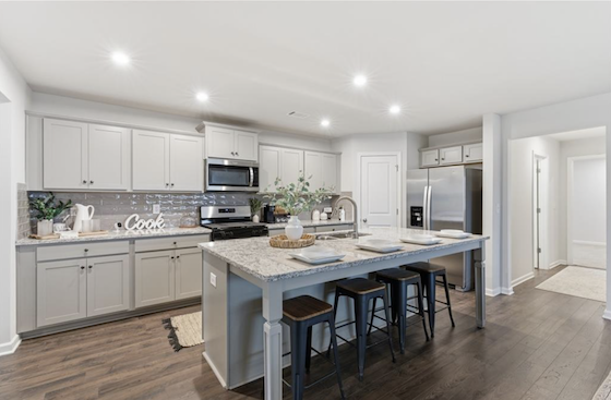 Image of New Homes in Dallas, Georgia built by Kerley Family Homes int he New Home Community of Madison Pines!