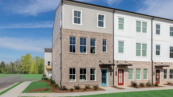 Image of New Homes in Lawrenceville, Georgia built by Stanley Martin in the New Home Community of The Beacon at Old Peachtree!