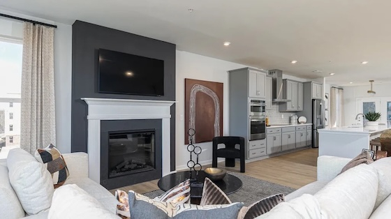 Image of New Homes in Atlanta, Georgia built by Stanley Martin in the New Home Community of Skylar Condos!
