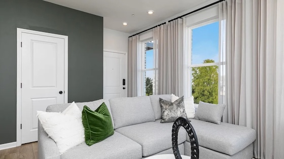 Image of New Homes in Atlanta, Georgia built by Stanley Martin in the New Home Community of Skylar Condos!