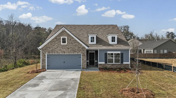 Image of New Homes in Adairsville, Georgia built by Kerley Family Homes in the New Home Community of Maple Village!