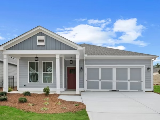 Image of New Homes in Hiram, Georgia built by Windsong Properties. Echols Farm