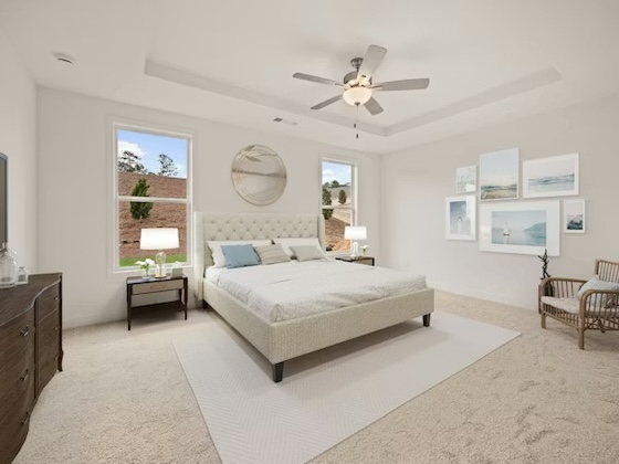 Image of New Homes in Hiram, Georgia built by Windsong Properties. Echols Farm