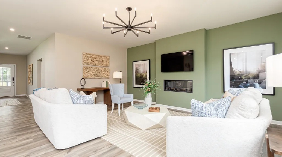 Image of New homes in Riverside Ridge